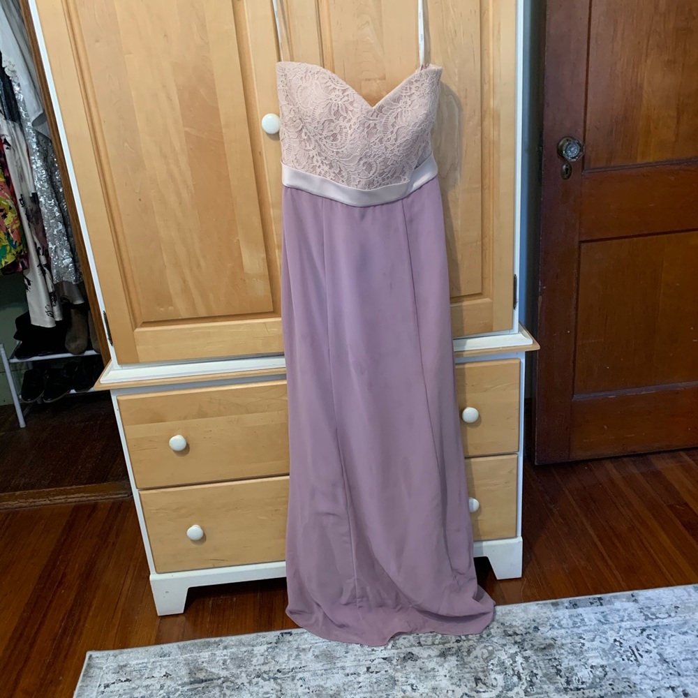 Custom Social Bridesmaid Dress